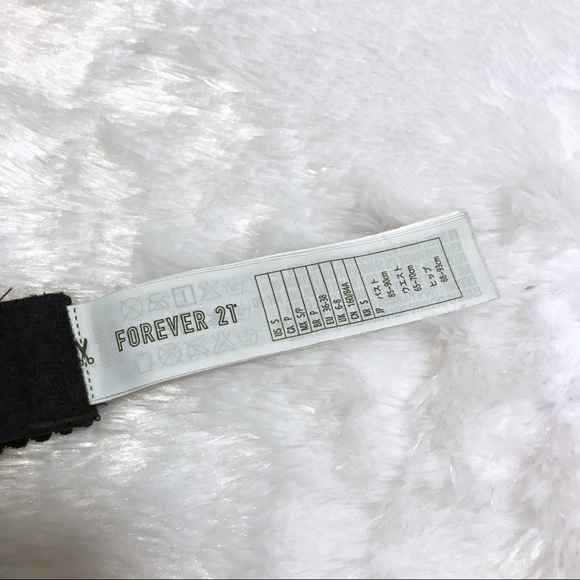 Forever 21 Eyelash Black Bralette - Picture 3 of 3
